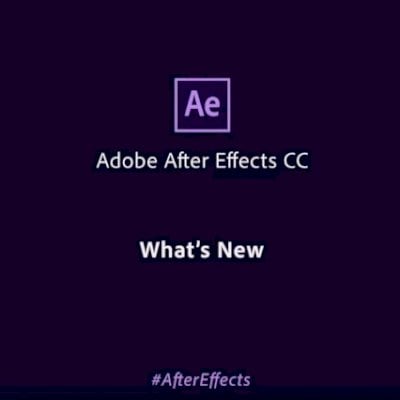 AFTER EFFECTS CC 2019