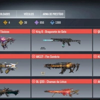 Conta de call of duty mobile