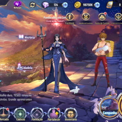 CONTA LEVEL 70 SEVIDOR 117