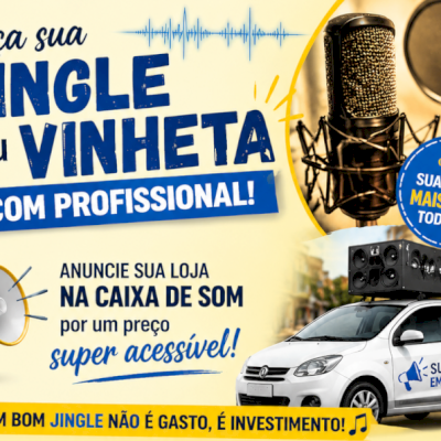 Faça seu Jingle ou Vinhetas Personalizadas com profissional