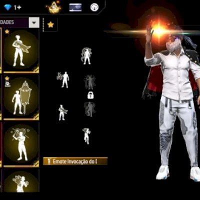 Conta de FF com vários intens