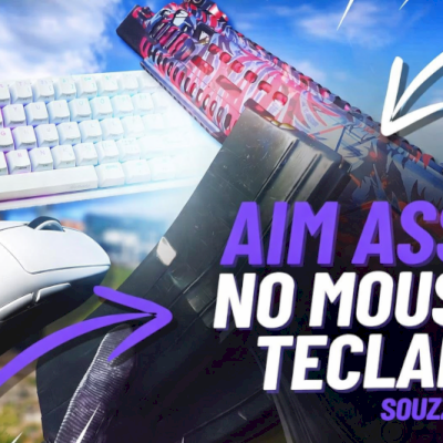 🚀 Warzone Aim Assist para Mouse e Teclado (simula controle)