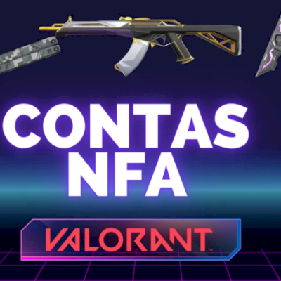 CONTAS NFA COM SKINS LEVEL 20+