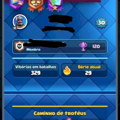 CONTA 5600 TROFEUS 13 CARTAS LENDARIAS ARENA 16