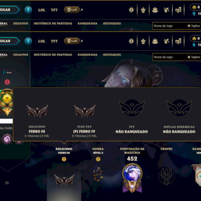 Ferro 3 com 150 Champs e 94 Skins