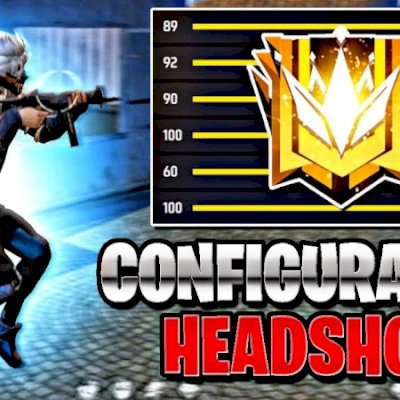 SENSIBILID + DPI + BOTÃO PERFECT SHORT FREE FIRE 🍓🍓