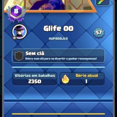 Conta clash Royale antiga