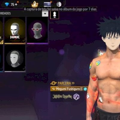 CONTA FF COM 3 ANJOS, M60 EVOLUTIVA,MEGUMI, VOO PRISMATICO