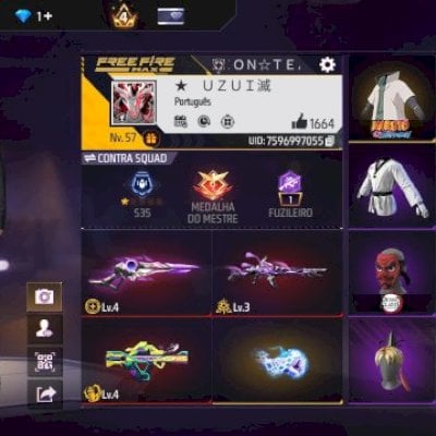 CONTA GEMADA DE FF POR 420!!!