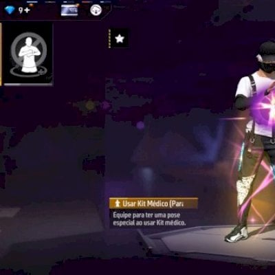 Conta Free fire Gemada Muita skin braba