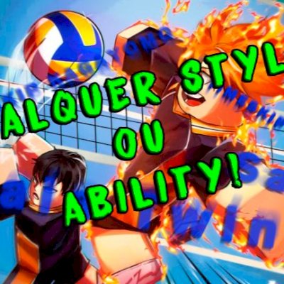 PEGO QUALQUER STYLE SECRETO E ABILITY NA SUA CONTA!!! | Volleyball Legends