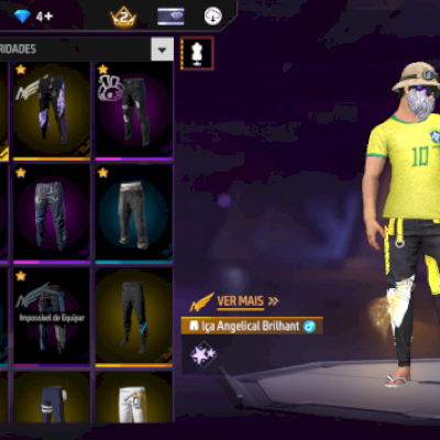 🔥 CONTA FREE FIRE NÍVEL 70 – RARA E COMPLETA 🔥