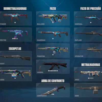 Conta LOL, VALORANT e TFT, diversas skins