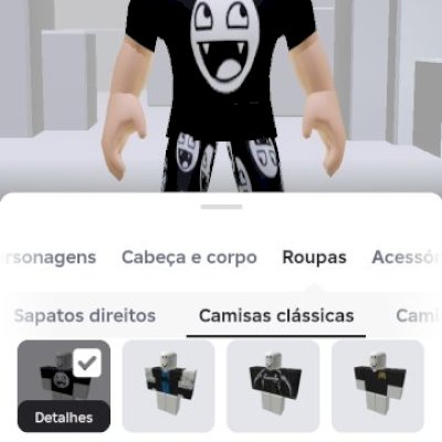 Conta de roblox promoção com várias skins