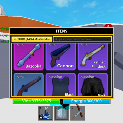 Conta 2⁰ sea do blox fruits