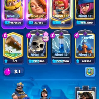 Vendo conta de clash royale full passe