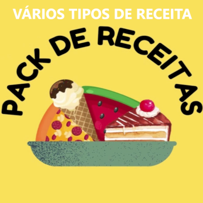 RECEITAS PACK VARIADAS 2025