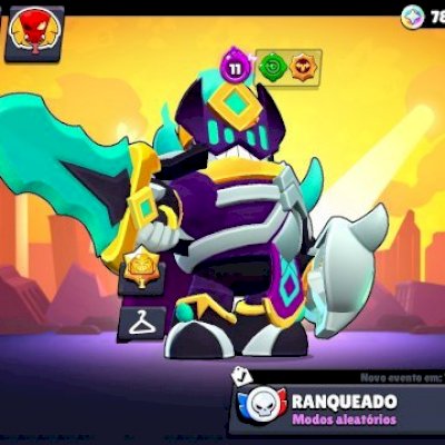 Promoção! Mega conta Brawl Stars 80K de troféus (VALOR NEGOCIÁVEL)