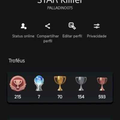 Conta com Jogos PS4 e Ps5