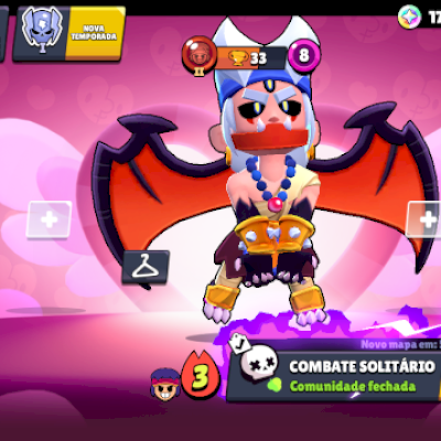 Conta de Brawl Start com 27 K de Troféus LEIA A DESCRIÇÃO ANTES DE COMPRAR !