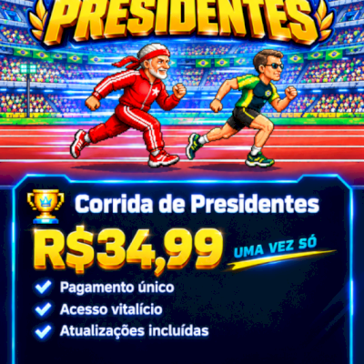 Corrida de Presidentes - Live Interativa no TikTok - O Melhor Preço