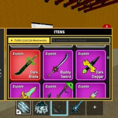 Conta de blox fruits praticamente end game