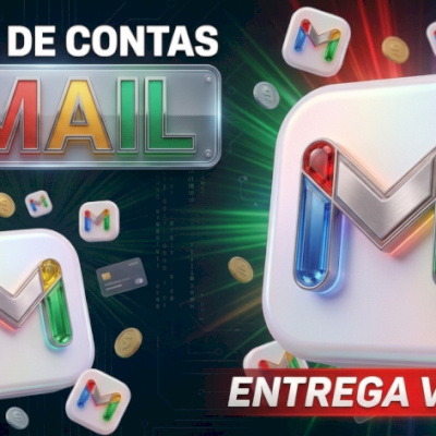 CONTAS GMAIL | NOVAS | ALTA QUALIDADE | ENTREGA AUTOMATICA