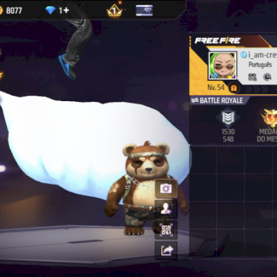 Conta de ff com  princípe e entrada