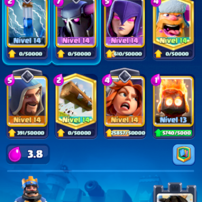 Conta Clash Royale pegar e upar