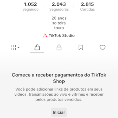 Tiktokshop ativo