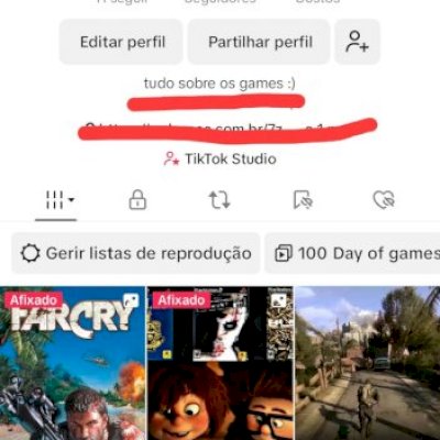 Vendo essa conta do tik Tok com 17 mil seguidores