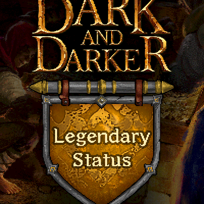 Conta dark and darker com status lendario blacksmith