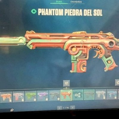 CONTA VALORANT NIVEL 224 VANDAL SAQUEADORA E SKINS