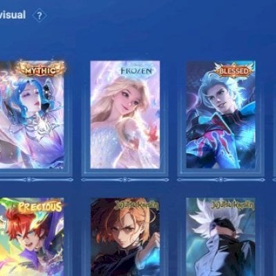 CONTA TOP VÁRIAS SKINS