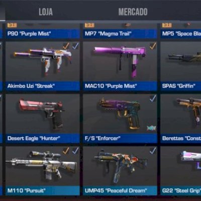 Conta Standoff 2, preço barato, skins lindas + luva