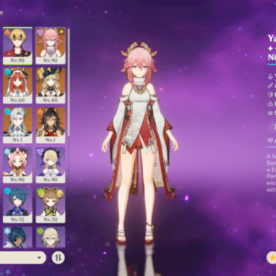 Conta Genshin Impact AR59 + Honkai Star Rail AR54