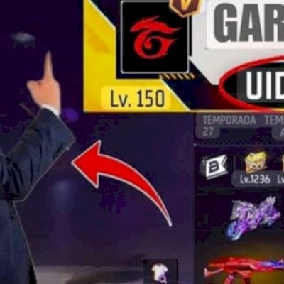 CONTA DE FREE FIRE (DE 2 ANOS )