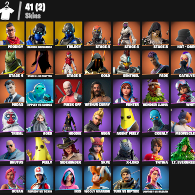 CONTA ANTIGA COM REI DE GELO, ATEMPORAL FEMININA, MIDAS, AQUAMAN E SKINS BOAS