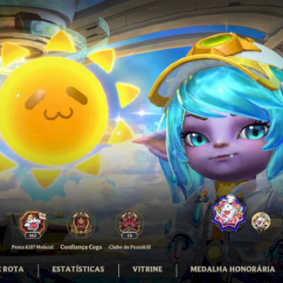 Conta Wild Rift Nv. 314 - Mestre 3 - 140 Champs + 217 Skins
