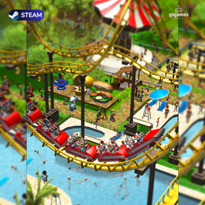 RollerCoaster Tycoon Deluxe + Tycoon 2 e 3 Platinum! - Steam ⚡Entrega Automática