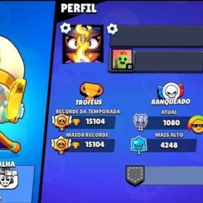 Conta de brawl stars(68/93 brawlers)