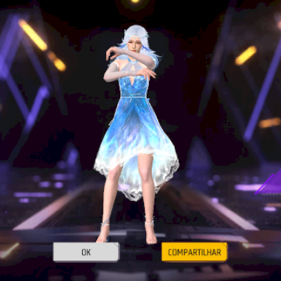 Conta free fire,com skin de primeira edição.