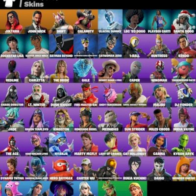 Conta Fortnite >> 62 Skins, Rukia, Batman do Futuro e+ Entrega Automatica!