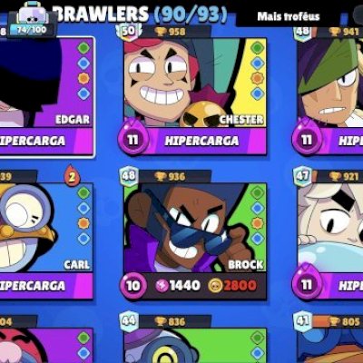 Conta de brawl stars braba ,para trocar em uma de efootball