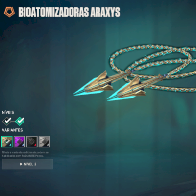 CONTA VALORANT BRONZE 2 (PACOTE ARAXYS 2.0 + VDL KURONAMI + KRAMBT SUBLIME 2.0)