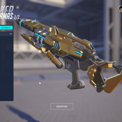 Conta Overwatch 2 -- 7 armas douradas