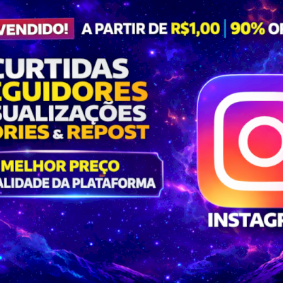 ATÉ 90% OFF⚡ CURTIDAS APARTI DE R$3,99 INSTAGRAM (ENVIO IMEDIATO)