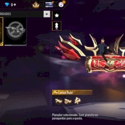 Conta free fire nível 57 , prime 3 , tem cabelo fita , emot de entrada