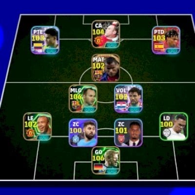 Conta eFootball Mobile 3188 FC | 300 Moedas + 2 Milhões GP | Time Forte