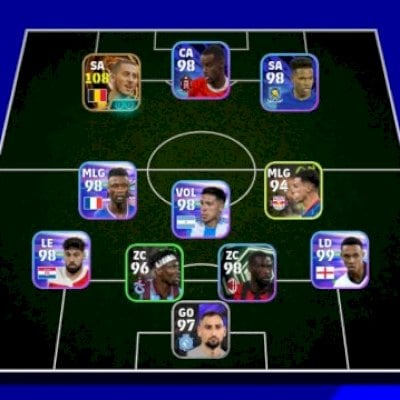 Conta Efootball com Hazard 109 e 3014 de força